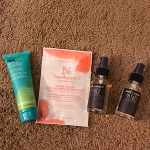 Lot of 4- Textured, wavy, curly hair minis bundle